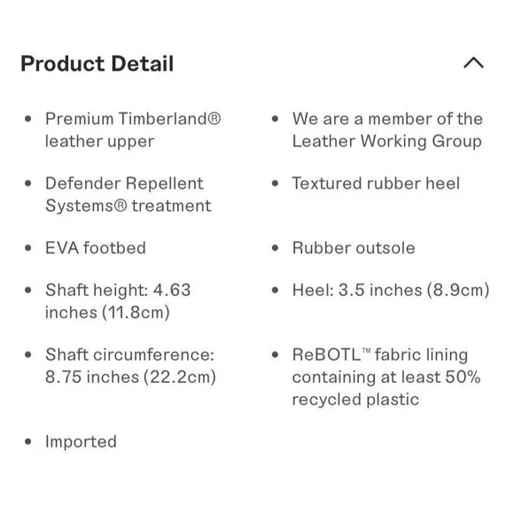 Timberland Women’s Tillston 6 Inch Boot In Burgundy Full Grain Size 9 Lace Up - Picture 16 of 16